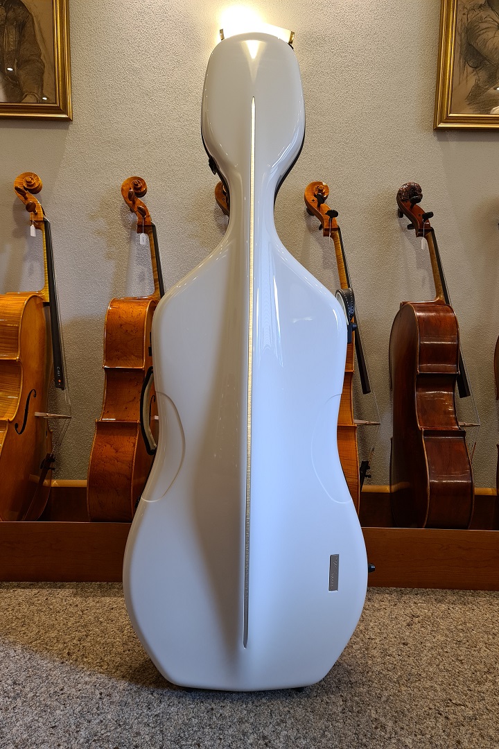 Gewa Air - Celloetui in Weiß/Blau